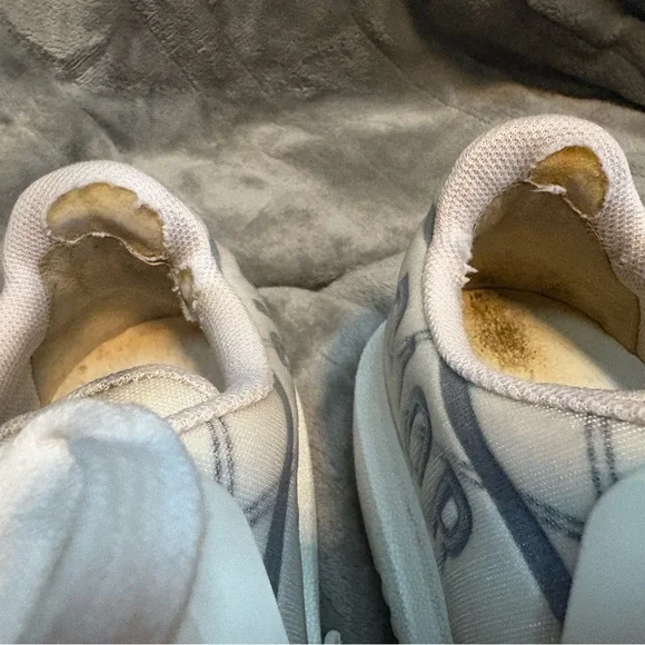 Dior Cream and French Blue Logo Sneakers size 36 - Picture 8 of 16